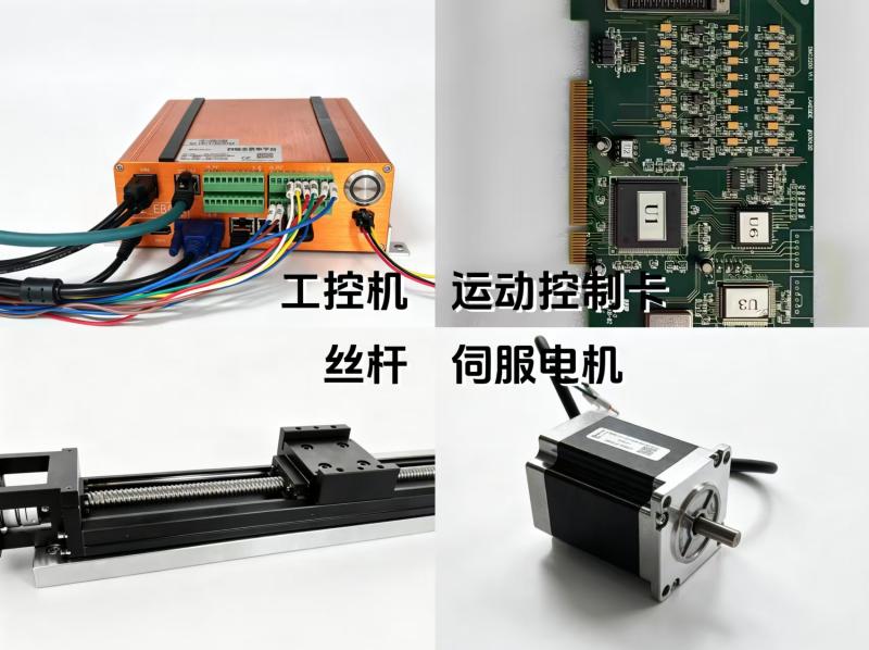 控制系统，工控机，运动控制卡，伺服电机，丝杆