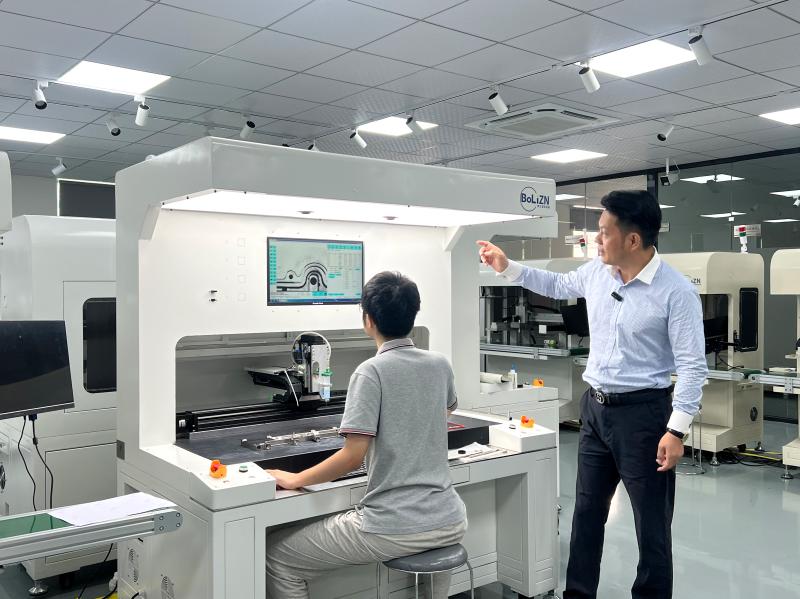 视觉点胶机示教编程、程序管理
