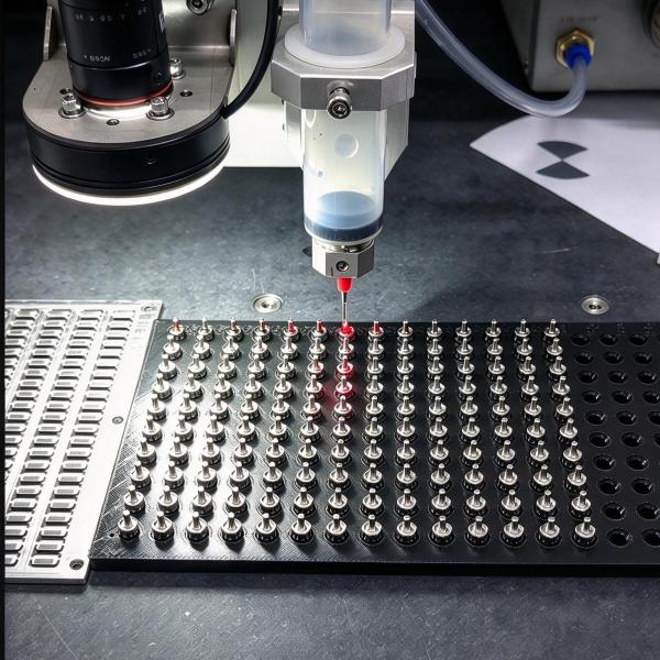 视觉点胶机微量精密点胶怎么实现？